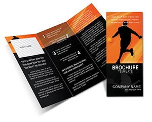 Basketball games Brochure templates