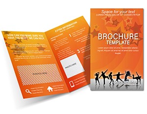 Dance Party Brochure design Template
