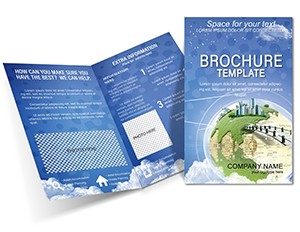 Modern Earth Business Brochure Template - Customizable Marketing Design