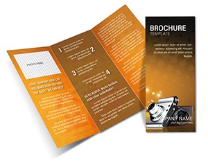 Digital Camera Brochure Template - High-Resolution Camera for Perfect Memories