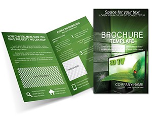 3D TV Brochure Template: Design, Print, Download