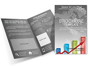 Stock market analysis Brochure Templates