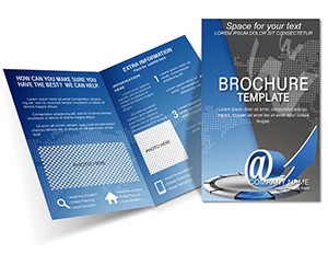 Email Server Brochure Template for Download