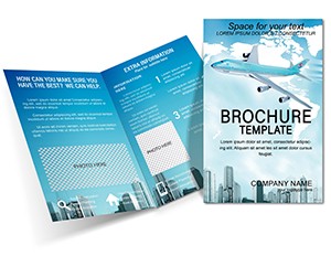 International Flights Brochure Templates