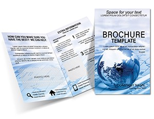 Global Finance Brochure Templates