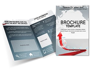 Growth chart Brochure Template
