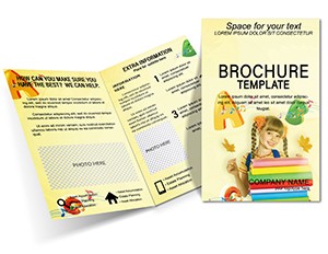 Education Lesson Plans Brochure Design Template