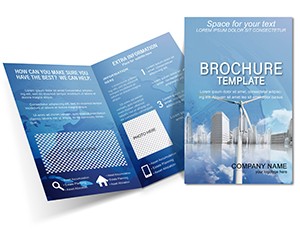 Wind Generator Brochure design Template
