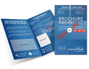 Discounts Brochure Template - High-Quality Design and Customization Options