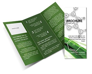 Molecular Structure Brochure Template