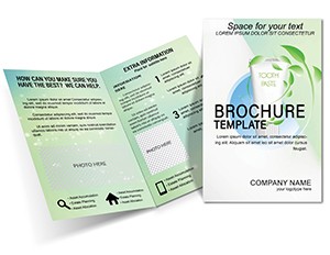 Toothpaste Brochure Template
