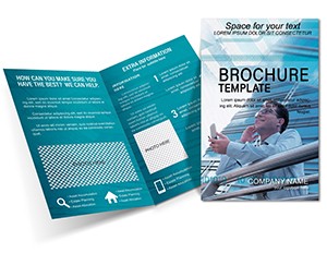 Businessman Talking on the Phone Brochure - Download, Design, Print