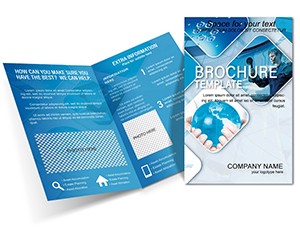 Contact Brochure template