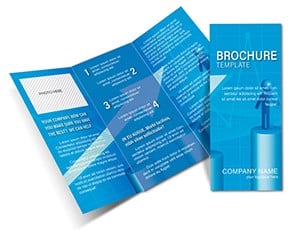 Sequence of the growth Brochure template