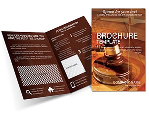 Legal Legislation Brochure template