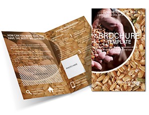 Agriculture: Grain Harvest Brochure templates