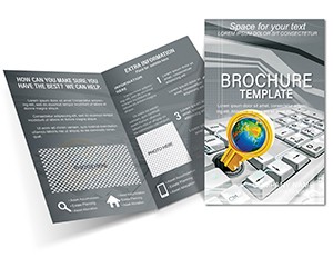 Computer Lessons Brochure template