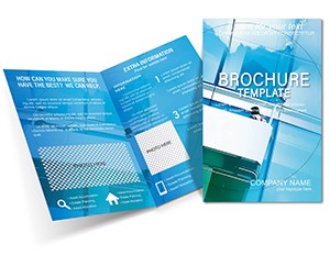Repairing Windows Brochure design template