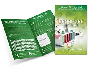Chemical Analysis Brochure template