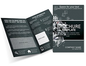 Vehicle Engine Brochure template