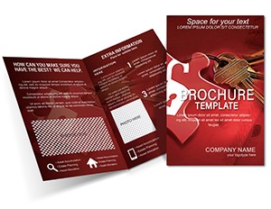 Password Access Brochure template