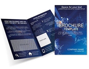 Satellite Encoded Signals Brochure template