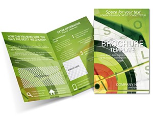 Mission Goals Brochure template