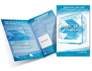 Customizable Direction of Movement on the Issue Brochure Template | Perfect for Marketing Efforts