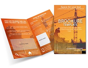 Technology Construction Buildings Brochures templates