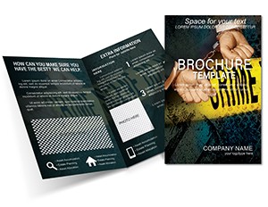 Criminal Lawyer Thief Caught Brochure Template