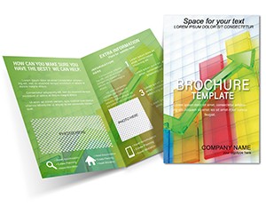 Marketing Potential: Economy Background Brochure Template