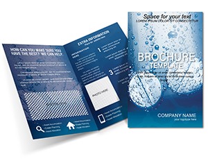 Tablet for treatment Brochure templates