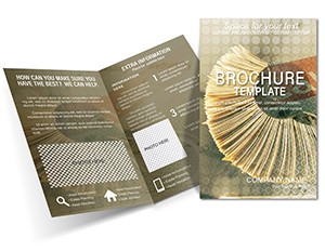 Planning of working Time Brochure templates