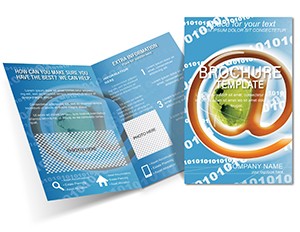 Web message Brochure templates