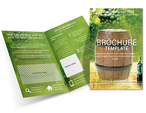 Wine Production Brochure Design - Download Template