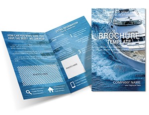 Private Cruise Brochure templates
