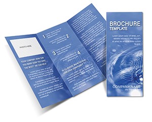 Microcircuit Brochure templates