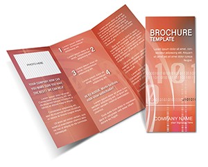 Numerical Code Brochure templates