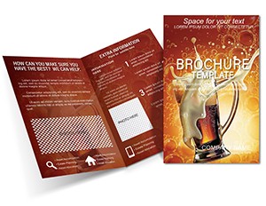 Beer Recipes Brochure template