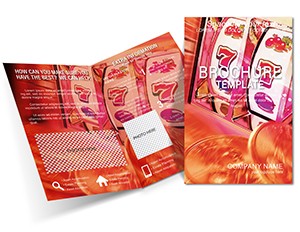 Half-Fold Jackpot Brochure Design Template