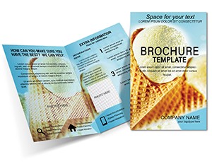 Ice Cream Brochure templates