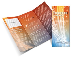 Fascinating Waterfall Brochure templates