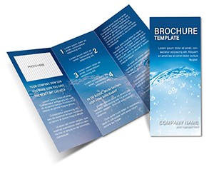 Water Basis of Life Brochure templates