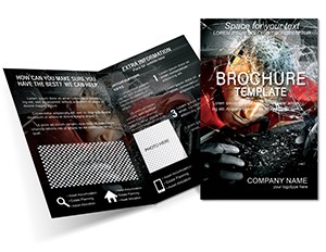 Crash Test Car Brochure templates