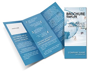 News Social Networks Brochure templates