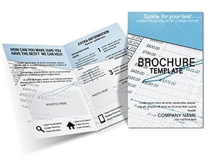 Economic Statistics Brochure templates