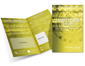Green Lace Brochure Templates for Download
