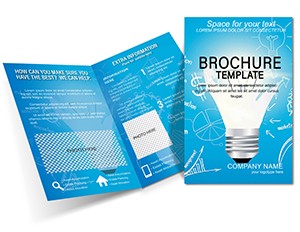 Maximum Knowledge Brochure design template