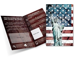 USA Independence Day Brochure templates
