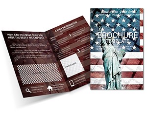 USA Independence Day Brochure Template